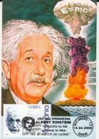 62891- ALBERT EINSTEIN, INTERNATIONAL YEAR, MAXIMUM CARD, 2005, ROMANIA - Albert Einstein