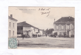 1112 - SABRES, Landes  -  Rue Bordelaise. - Sabres