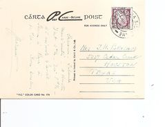 Irlande ( CP De 1953 Vers Les USA à Voir) - Storia Postale
