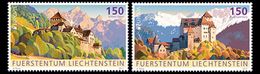 Liechtenstein 2017 - Europa 2017 – Palaces And Castles Stamp Set Mnh - Unused Stamps