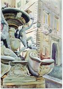 G. Canelli - ROMA - Fontana Delle Tartarughe (BIGLIETTO D'INGRESSO ESPOSIZIONE MONDIALE DI FILATELIA) - Ausstellungen