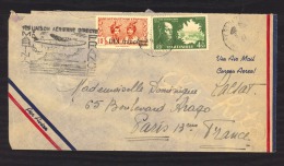 L 024  - Martinique :  Première Liaison Aérienne Martinique - France  8/7/47 - Storia Postale