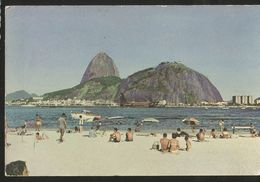 J) 1964 BRAZIL, BOTAFOGO BEACH, WITH SLOGAN CANCELLATION IN RED, FROM RIO DE JANEIRO TO ROMA - Covers & Documents