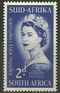 South Africa  - 1953 Coronation MLH *   Sc  192 - Ungebraucht