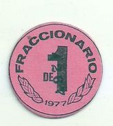 ESPAGNE - 1977 - Monnaie De Carton FRACCIONARIO Venta Marcelino Provenza 201 -  Monedas De Necesidad