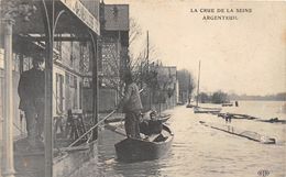 95-ARGENTEUIL- LA CRUE DE LA SEINE - Argenteuil