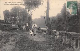 95-AUVERS-SUR-OISE-  L'OISE , QUARTIER DU FOUR - Auvers Sur Oise