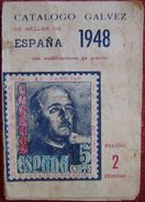 CATALOGO DE GALVEZ ESPAÑA AÑO 1948 - VER FOTOS ADICIONALES - Espagne