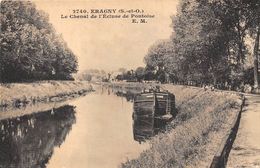 95-ERAGNY- LE CHENAL ET L'ECLUSE DE PONTOISE - Eragny