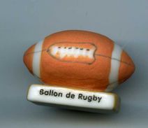 FEVES - FEVE - SPORTS - BALLON DE RUGBY - SOCLE MARRON - MAT - Sport