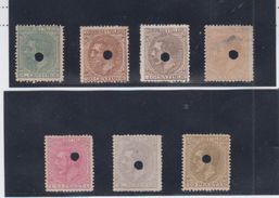 TELEGRAFOS.  EDIFIL 201T/203T-205T/209T - Used Stamps