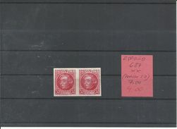 ESPAÑA  EDIFIL 687   (PAREJA SIN DENTAR)  MNH  ** - 1931-50 Unused Stamps