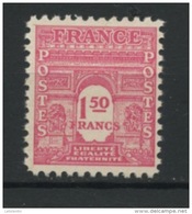 FRANCE - ARC DE TRIOMPHE - N° Yvert 625** - 1944-45 Triumphbogen