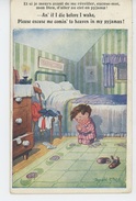 ENFANTS - Jolie Carte Fantaisie Petit Garçon Priant En Pyjama Dans Sa Chambre Signée DONALD MC GILL - Mc Gill, Donald