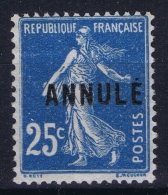 France Cours D'instruction Yv 140  Mau 41 Not Used (*) SG 11 Mm Du Bas - Lehrkurse