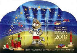 2017 RUSSIA Football CUP Russia Mascot (Cat). S/S: 100 - 2018 – Rusland