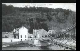 BELGIQUE, AYWAILLE, PONT SUSPENDU ET LA HEID - Aywaille