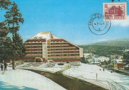 63058- PREDEAL- HORIZON HOTEL, TOURISM, CAR, MAXIMUM CARD, 1994, ROMANIA - Hotel- & Gaststättengewerbe