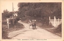 95-MONTSOULT- ENTREE DE LA FORÊT - Montsoult