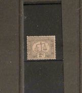 HONG KONG 1938 2c POSTAGE DUE SG D6 ORDINARY PAPER MOUNTED MINT Cat £10 - Timbres-taxe