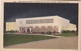 South Carolina Greenville Bob Jones Universsity Museum And Gallery At Night - Greenville