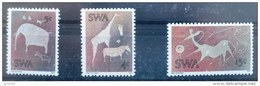 SUD OUEST AFRICAIN - SWA Peintures Rupestres, Animaux. Yvert 338/40. ** Neuf Sans Charniere MNH - Prehistorie