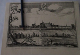 Lo - Oude Kaart Uit Sanderus 1735 - Cartes Topographiques