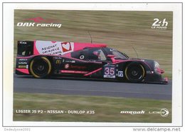 Mai16  74769   24 HEURES DU MANS   Ligier JS P2   Nissan - Le Mans