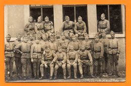 Carte-photo. 170 ème Régiment D' Infanterie Au Camp D'Oberhoffen. Quartier Estienne. Photo Charles Boisson - Regiments