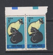 Yvert 337 ** Neuf Sans Charnière MNH En Paire Chat - Ongebruikt