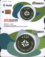 K.FOR Military Chip Phonecard,used - Usos Especiales