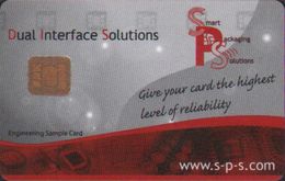 S-P-S Engineering Sample Card - Autres & Non Classés