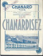 LOT DOCUMENTS + 6 FICHES PUBLICITAIRES RUEIL MALMAISON CHAMARD SOUFFLEUR & ASPIRATEUR POUR LA S N C F & CAMIONS : - Supplies And Equipment