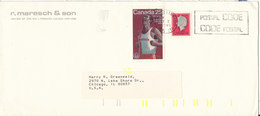 Canada Cover Sent To USA 17-10-1985 - Lettres & Documents