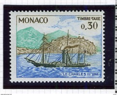 1969 - MONACO -  Catg.. Mi. TAXE 66 - NH - (I-SRA3207.43) - Fiscaux