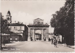 CARTOLINA - POSTCARD - CREMA - PORTA SERIO - Cremona