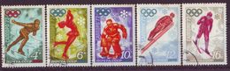 USSR 3979-3983,used,olimpic Sport - Winter 1972: Sapporo