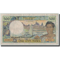Billet, Nouvelle-Calédonie, 500 Francs, Undated (1969-92), KM:60e, TB - Numea (Nueva Caledonia 1873-1985)