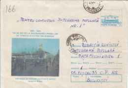 63310- FIRST ELECTRIC TRAMWAYS IN ROMANIA, BRAILA, COVER STATIONERY, 1995, ROMANIA - Tramways