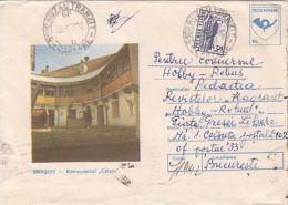 63324- BRASOV- CETATE RESTAURANT, TOURISM, COVER STATIONERY, 1993, ROMANIA - Hotel- & Gaststättengewerbe