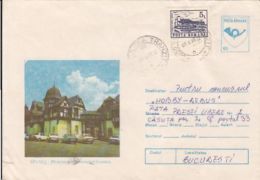 63327- SINAIA- FURNICA RESTAURANT AND HOTEL, CAR, TOURISM, COVER STATIONERY, 1993, ROMANIA - Hotel- & Gaststättengewerbe