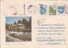 63328- SOVATA- DACIA HOTEL, TOURISM, COVER STATIONERY, 1992, ROMANIA - Hotel- & Gaststättengewerbe