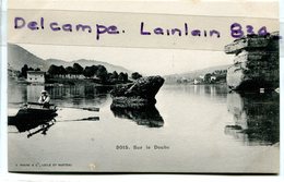 - Sur Le Doubs - Pêcheurs - Barques, Précurseur,  épaisse,  édition O. Janier, Non écrite, TTBE Scans. - Sonstige & Ohne Zuordnung