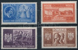 ** 1941 Román-német Fegyverbarátság Sor Mi 706-709 - Sonstige & Ohne Zuordnung