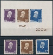 ** 1942 Hadifogoly Sor Mi 743-745 A + Blokk 19 - Altri & Non Classificati