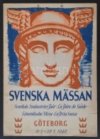 1949 Svenska Mässan - Swedish Industries Fair. Ofszet, Papír. Plakát / Poster On Cartboard.... - Altri & Non Classificati