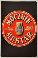 Cca 1910 Mocznik Mustár, NagyméretÅ± Reklám Plakát, Litográfia, Rechnitzer... - Otros & Sin Clasificación