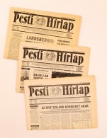 1990 Pesti Hírlap, 3 Szám, Benne Az Induló Számmal:  1990. április 14. I.... - Unclassified