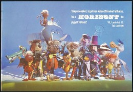 1983 Horizont Mozi KifestÅ‘könyv Rajzfilm Figurákkal, 14x20 Cm - Unclassified