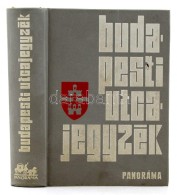1974 Dr. Károly István (szerk.): Budapesti Utcajegyzék. Budapest, 1974, Panoráma.... - Sin Clasificación
